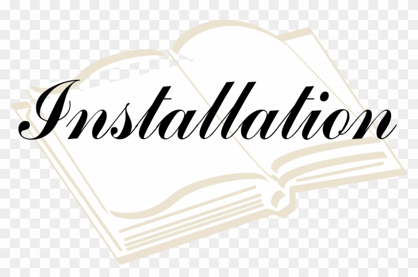 Open Bible Reads Installation - Church Installation Service Clipart