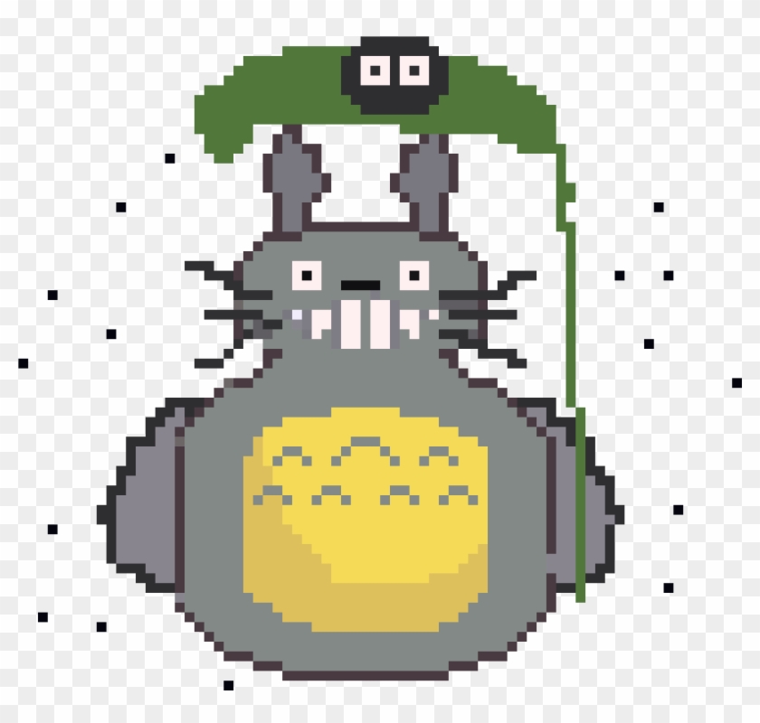 Totoro - Totoro Pixels Png Clipart
