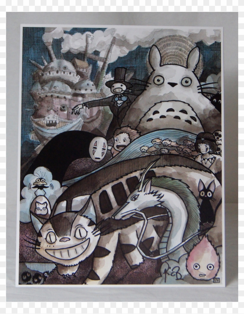 Miyazaki - Painting Clipart #36241