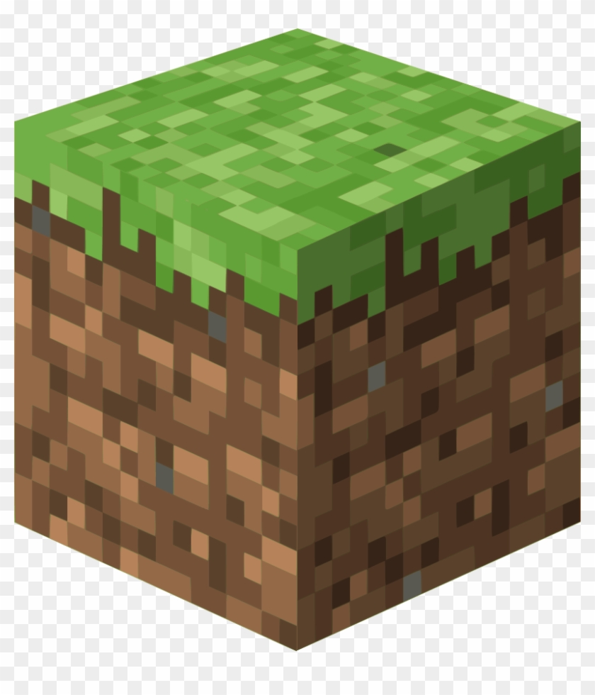 Minecraft Building Block Ground - Minecraft Block Clipart