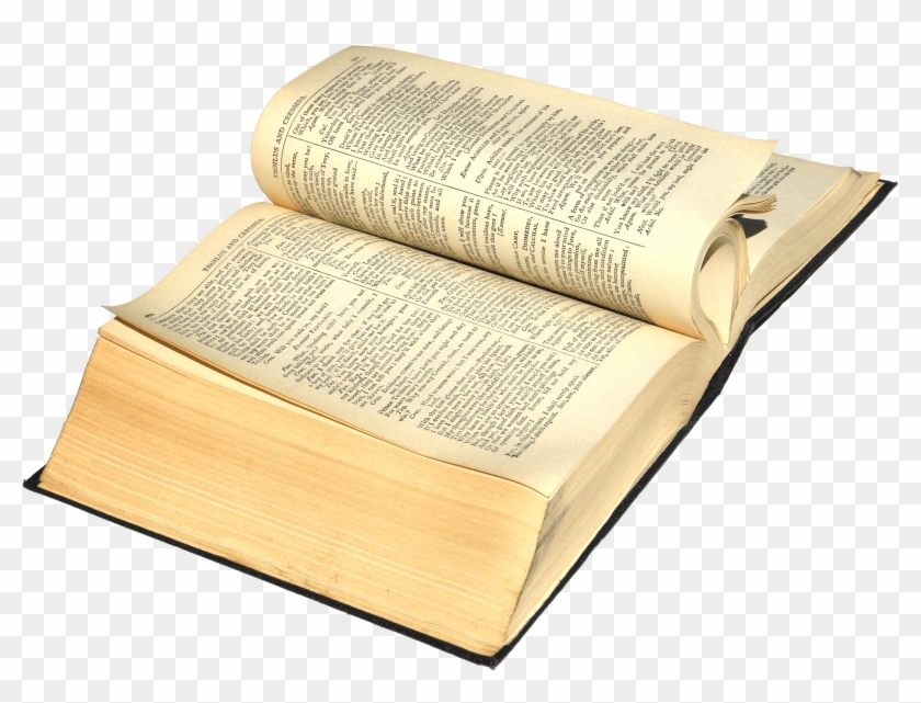 Book Old Open - Open Old Books Png Clipart #36409