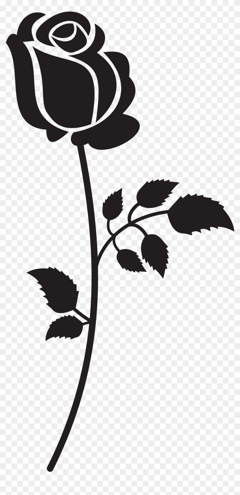 Rose Png Clip Art - Transparent Background Rose Clipart