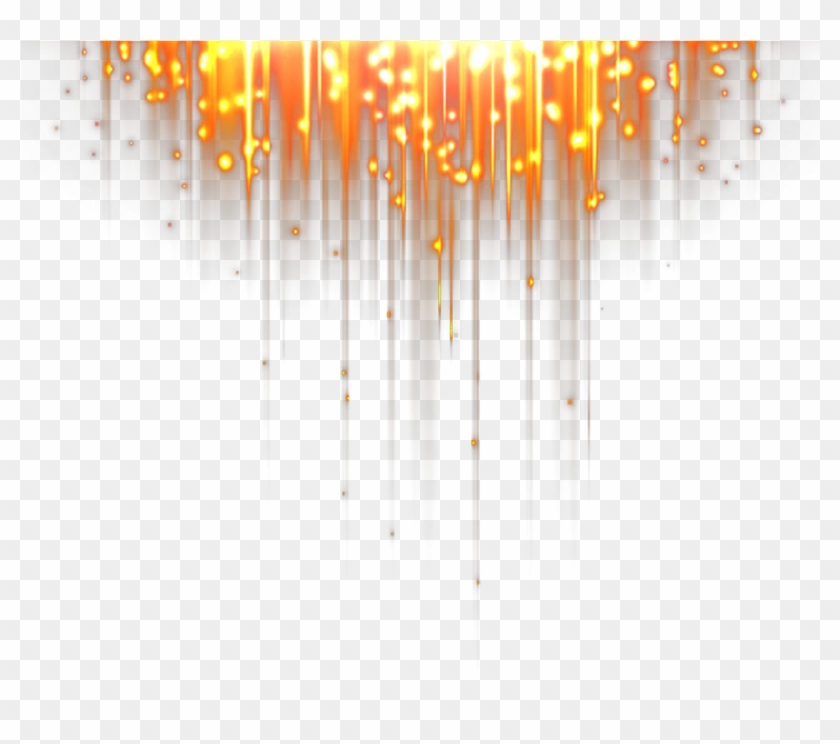 Mq Border Borders Yellow Light Lights Orange Fire - Light Clipart #36501