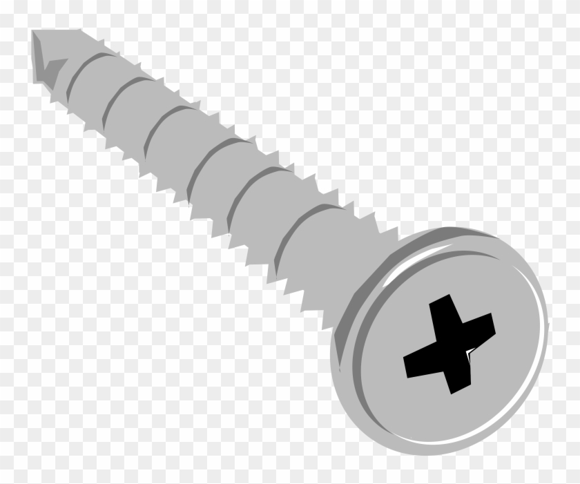 Screw Clipart Screw Head - Schraube Clipart - Png Download