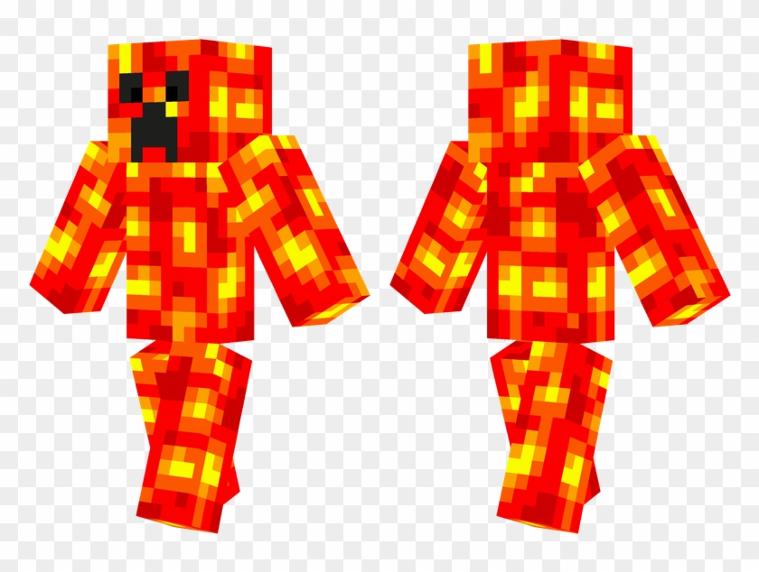 Lava Creeper , Png Download - Minecraft Diving Suit Mod Clipart #36677