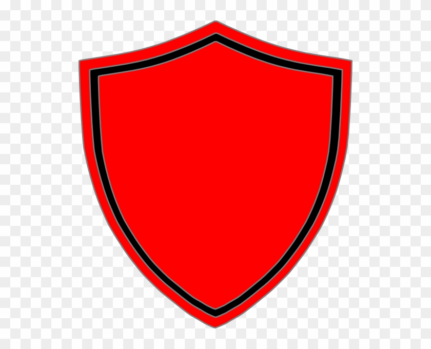 Fire Border Transparent - Red And Black Shield Clipart