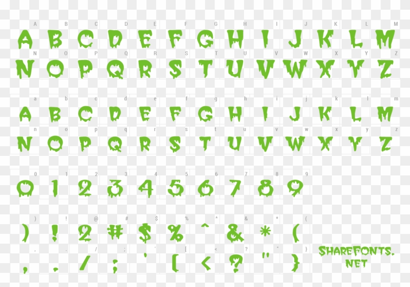 Font Creeper Preview - Arcane Font Clipart