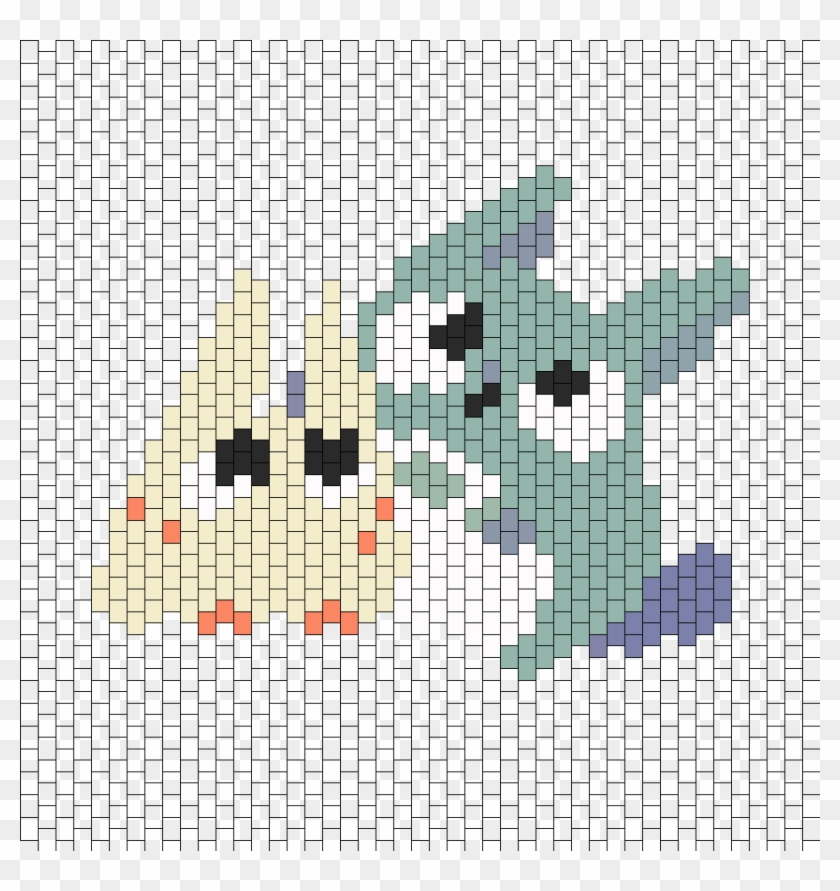 My Neighbor Totoro Bead Pattern - Cross-stitch Clipart