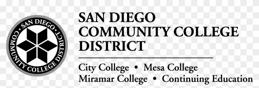 Black And White Png - San Diego Community College District Clipart #37163
