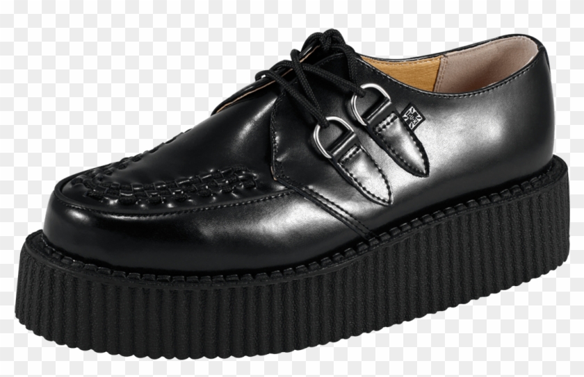 Black Leather Mondo Creeper - Creepers Black Leather Clipart #37228