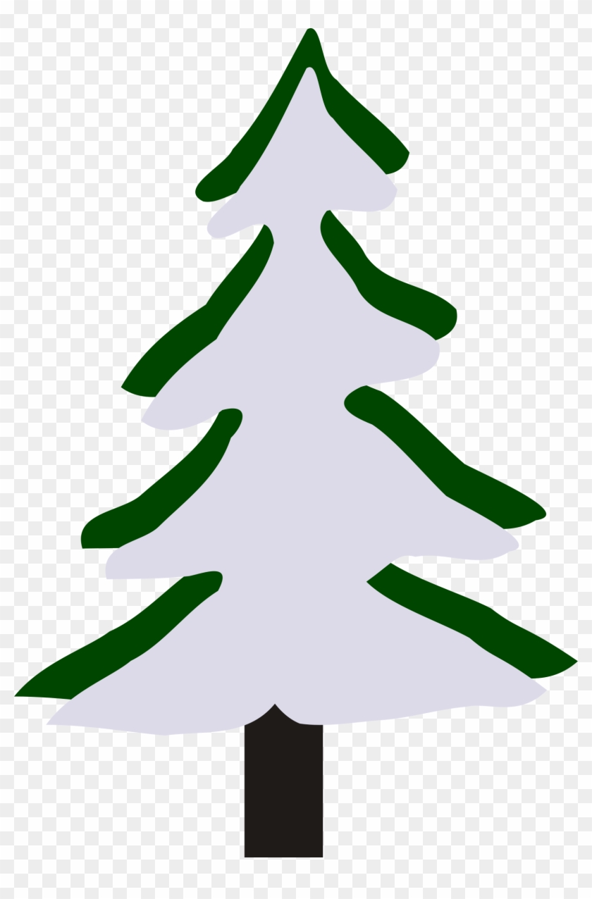 This Free Icons Png Design Of Pine In Winter Clipart