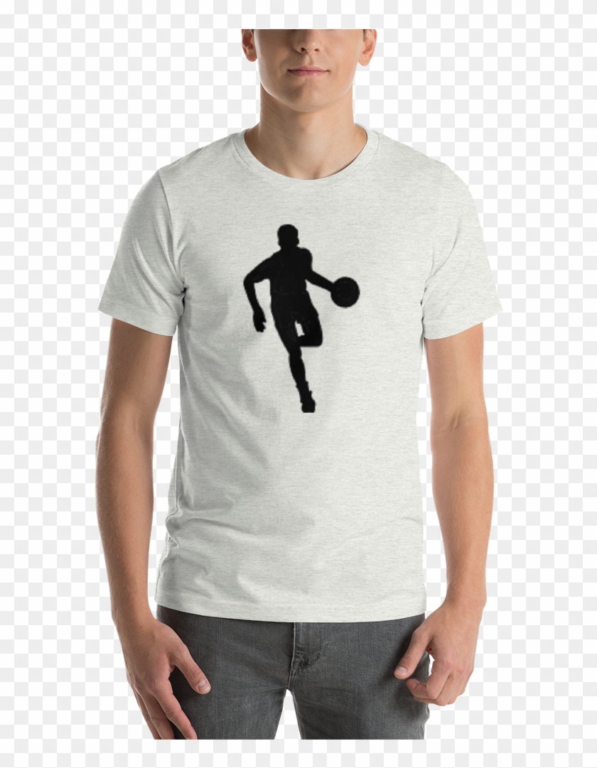 Enchanted Shadow Short Sleeve Unisex T Shirt - Basketball Clipart #37527
