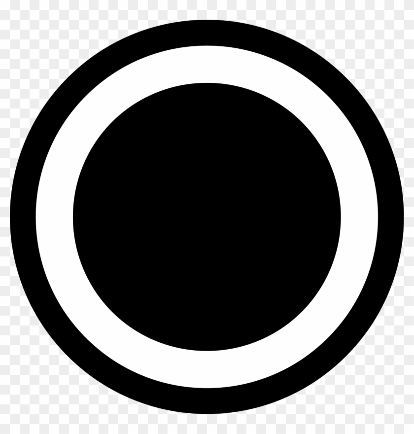 Circle With Circle Inside Clipart #37619