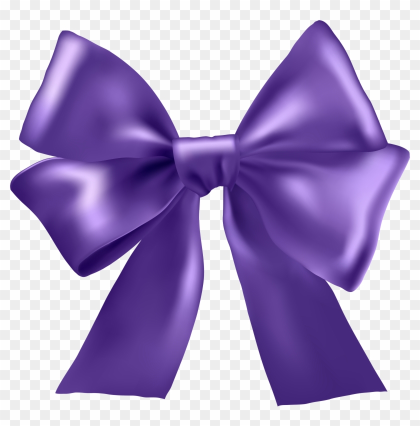 Purple Ribbon Png Clipart - Purple Ribbon Clipart Transparent Png #37727