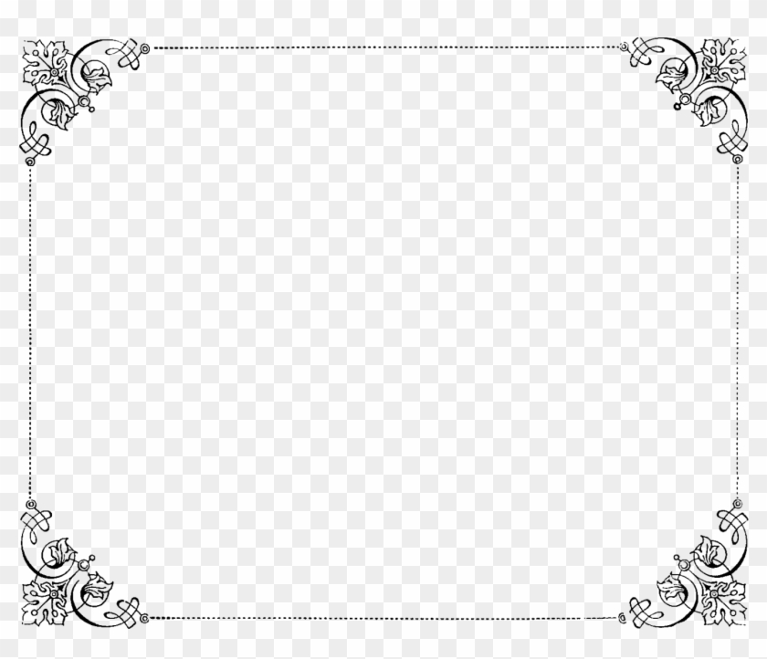 Vintage Border Frame Png - Vintage Border Frame Clipart