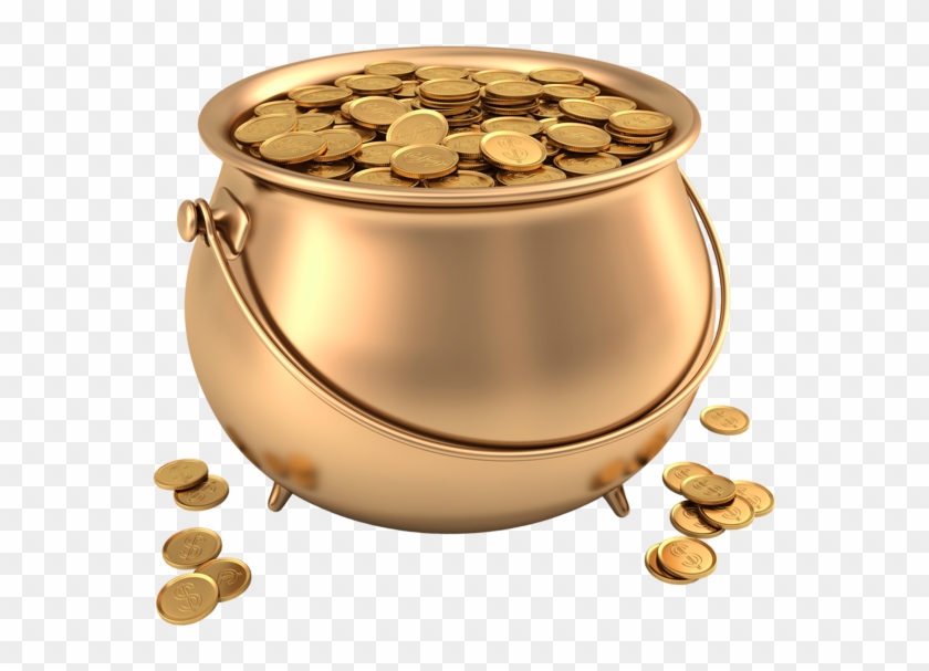 Pot Of Gold Png Clipart #37748