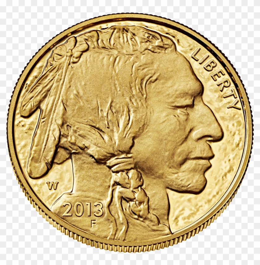 American Buffalo Gold Coin Clipart