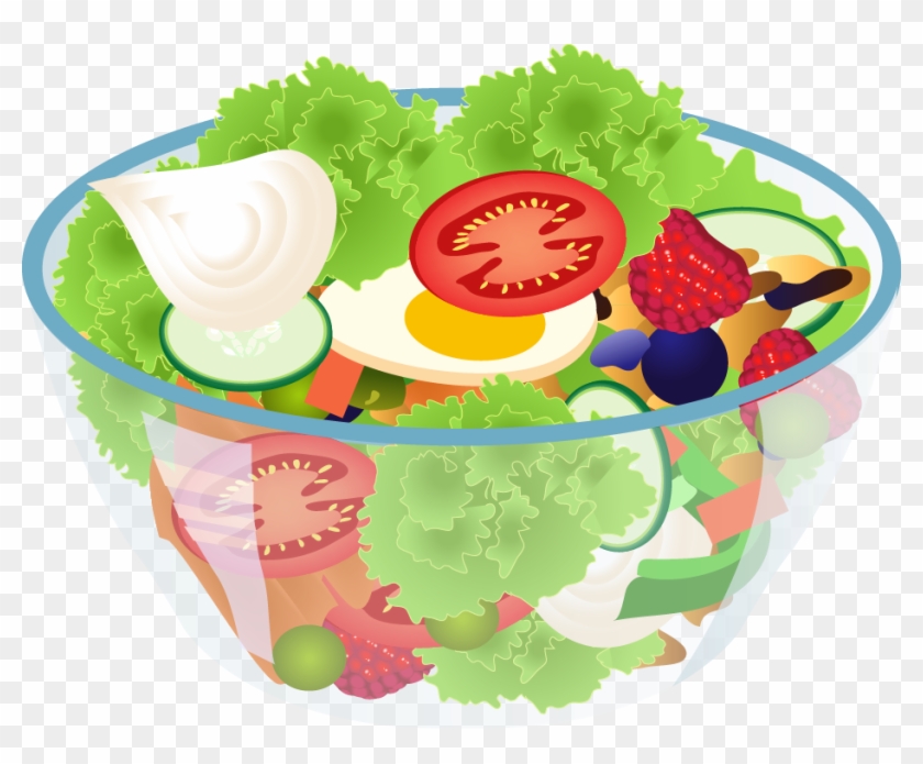 Vegetable Lettuce - Salad Clipart Png Transparent Png #37999