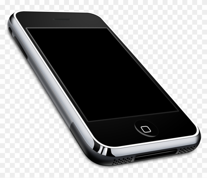 Iphone Apple Png Images Free Download Clipart Black - Cell Phone Transparent Png