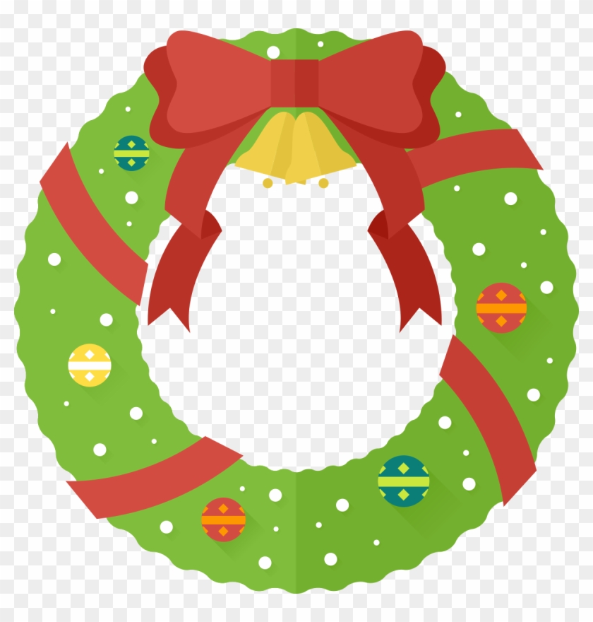 Free Wreath Cliparts Download - Christmas Reef Clipart Png Transparent Png #38181