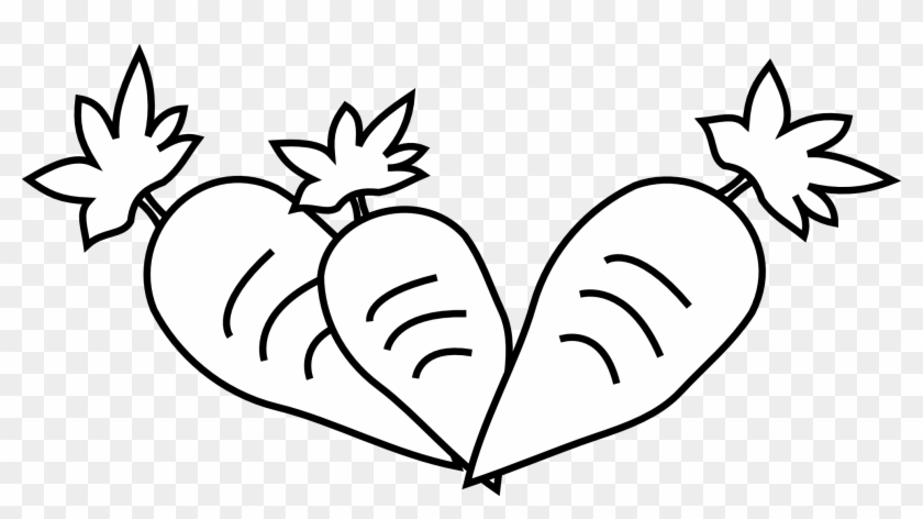 Lettuce Black And White Images Hd Image Clipart - 3 Objects Clipart Black And White - Png Download #38325