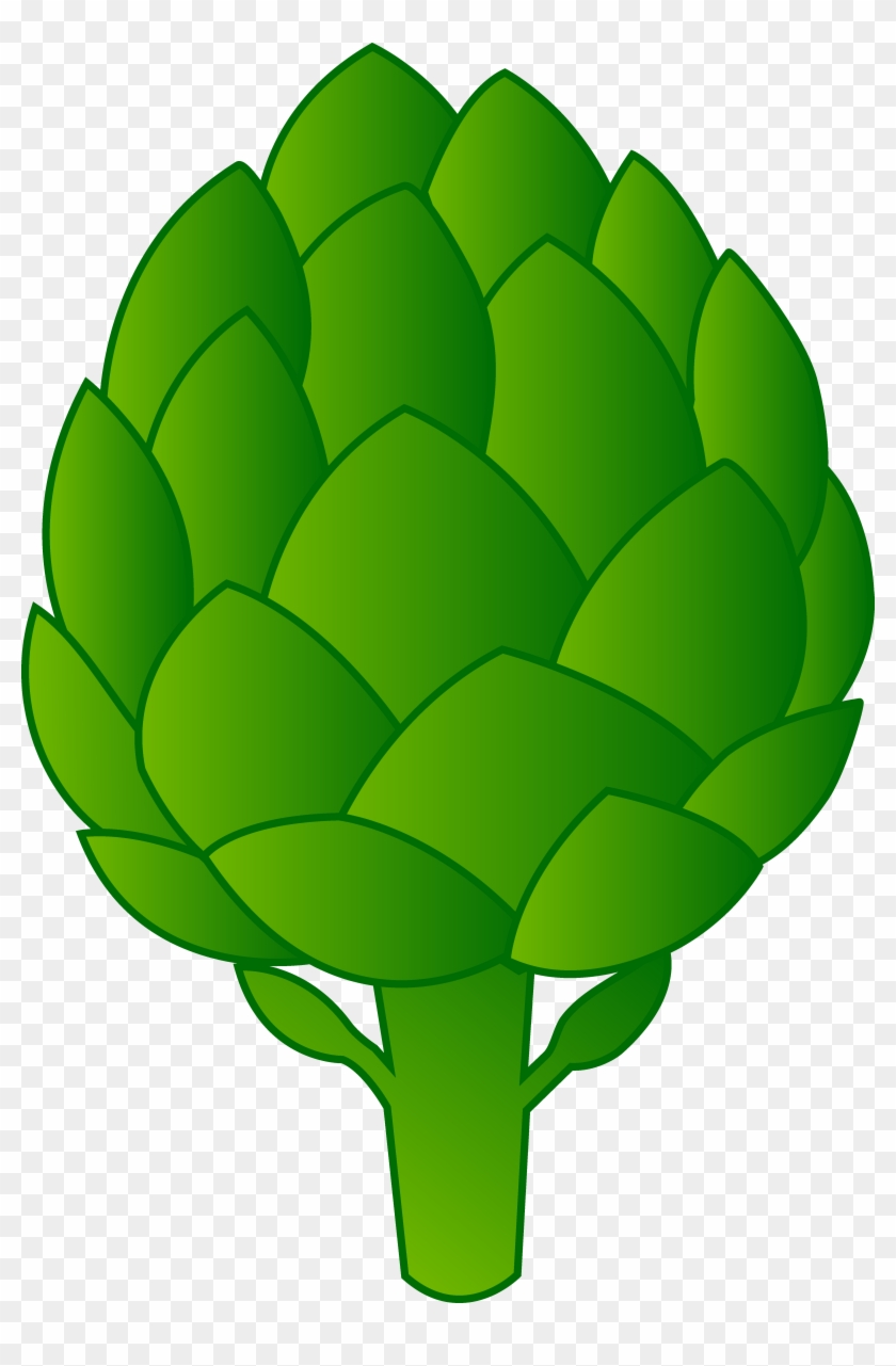 Best Lettuce Clipart - Artichoke Clipart - Png Download