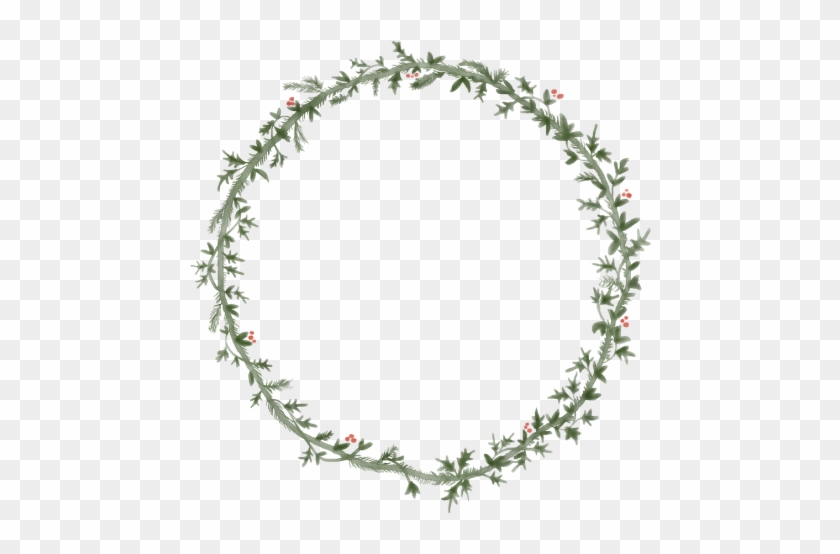 Eve,christmas Motif,christmas Time - Watercolor Christmas Wreath Png Clipart #38602