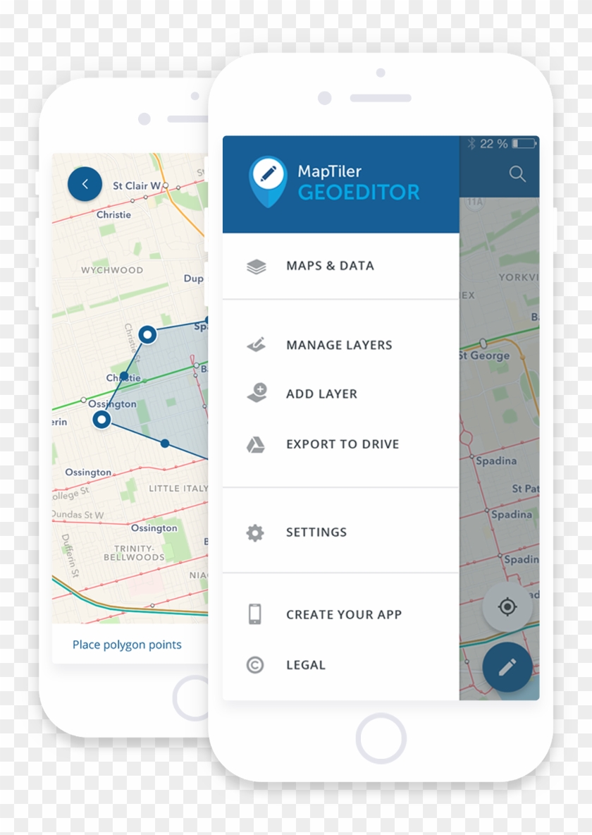 Geoeditor Screen - Smartphone Clipart #38793