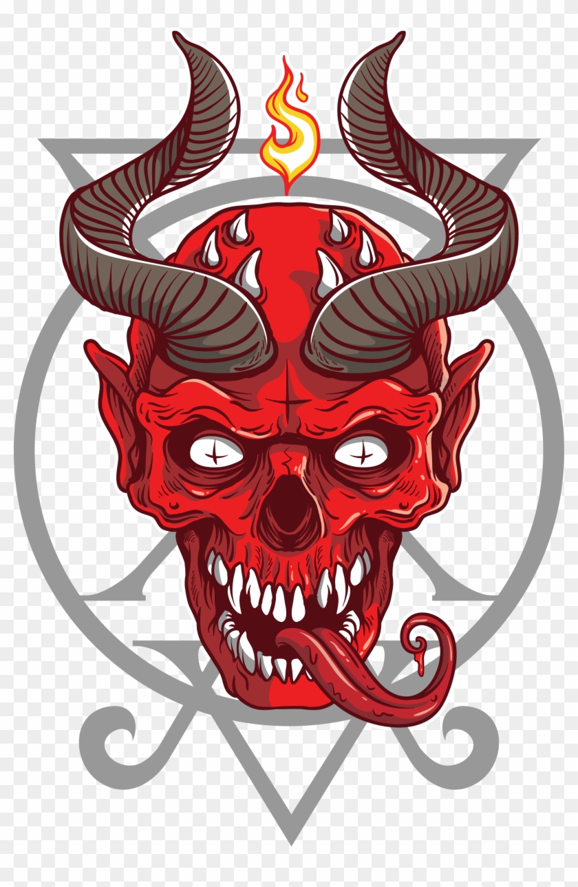 Demon Clipart Supernatural Symbol - Red Demons - Png Download