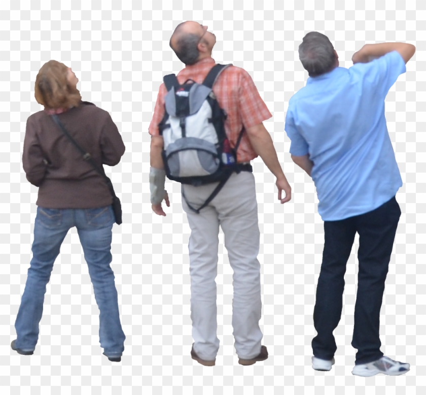 People Looking Png - People Looking Up Photoshop Clipart (#38862) - PikPng