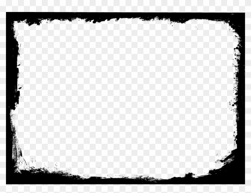 Png File Size - Paint Frame Png Clipart