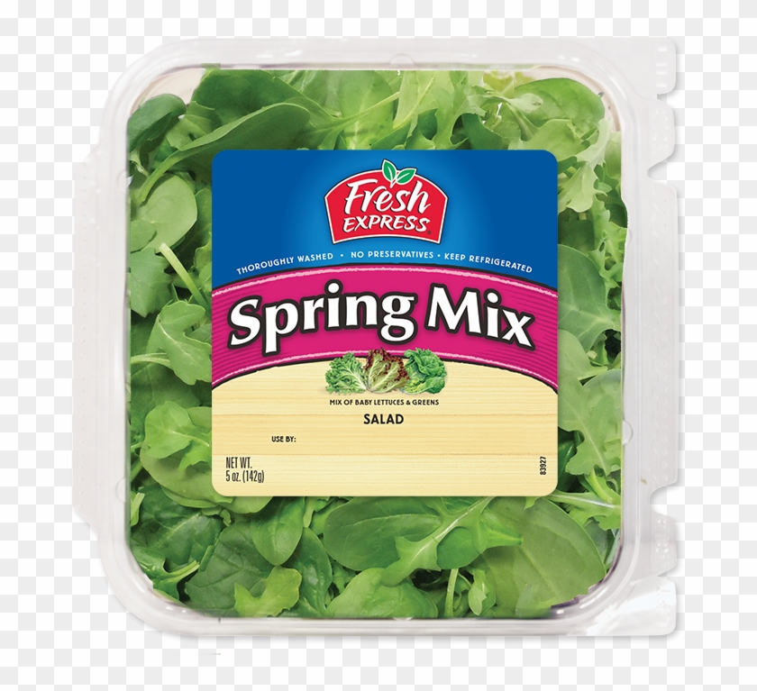 Lettuce Clipart Baby Spinach - Fresh Express Organic Salad 5 Oz - Png Download