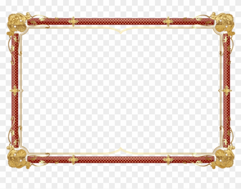 Free Png Download Vintage Border Frame Transparent - Certificate Border High Resolution Clipart #38996