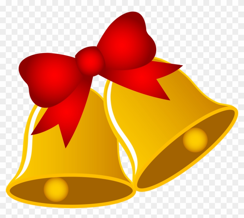 Image - Clip Art Christmas Bells - Png Download #38999