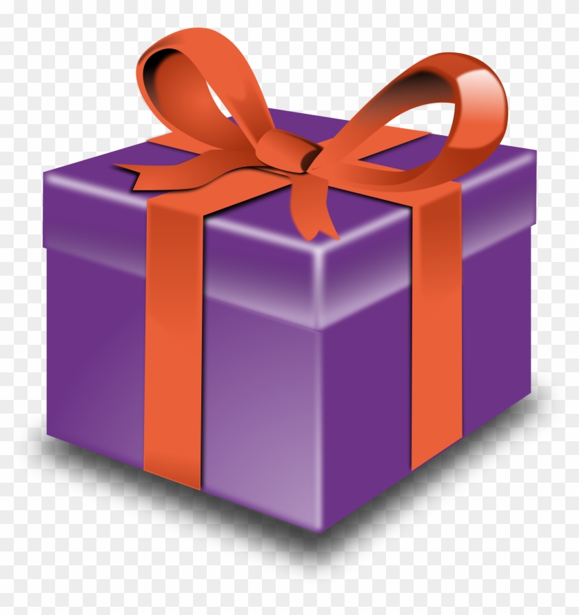This Free Icons Png Design Of Purple Present Orange Clipart #39115