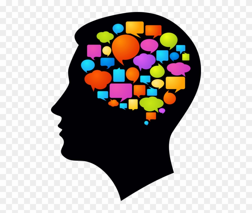 Brain Clipart Language - Brain Thinking - Png Download
