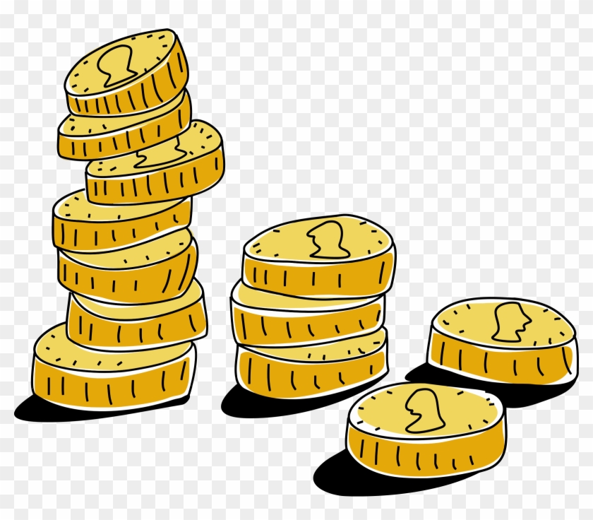 This Free Icons Png Design Of Gold Coins Illustration Clipart