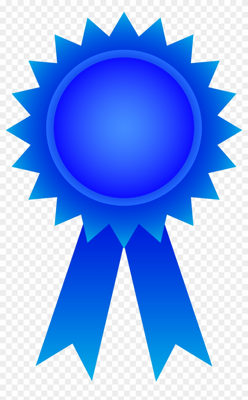 Purple Award Ribbon Clipart - Blue Ribbon Award Clipart - Png Download