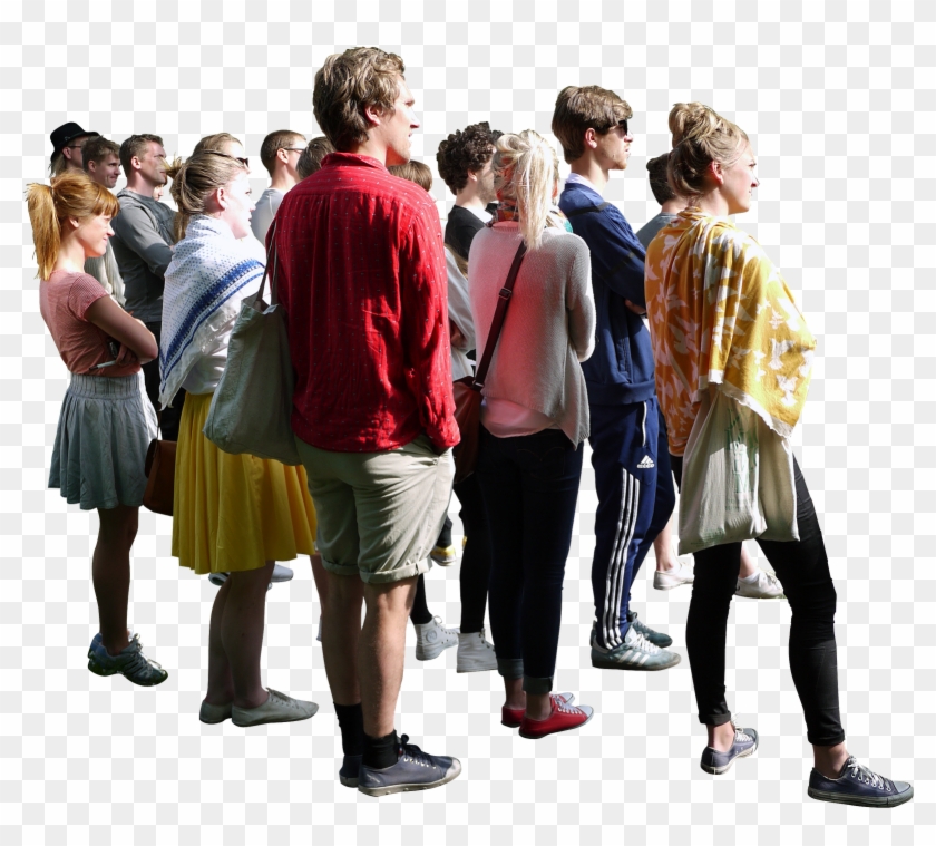 #191 This Is From The Architecture Study Trip Back - Group Of People Png Clipart