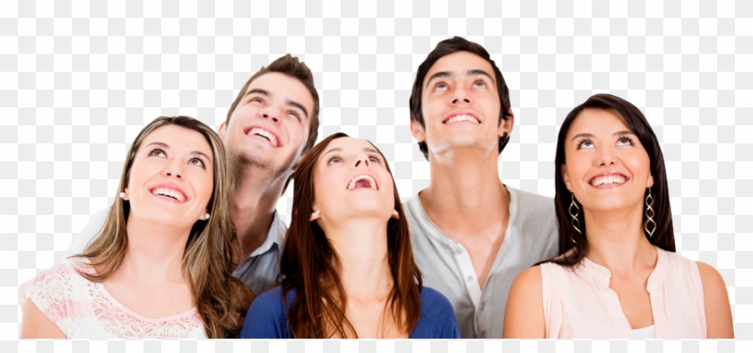 People Looking Up Png Clipart