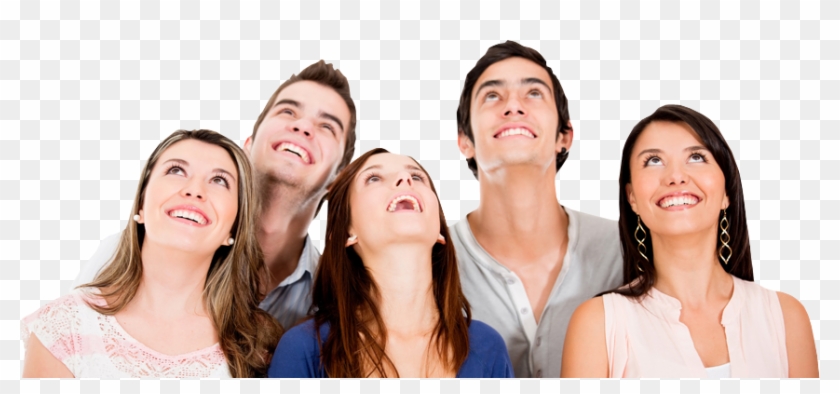 People Looking Up Png Clipart #39274