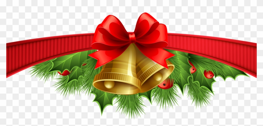 Fill Your Heart With Love - Christmas Ribbon Transparent Background Clipart