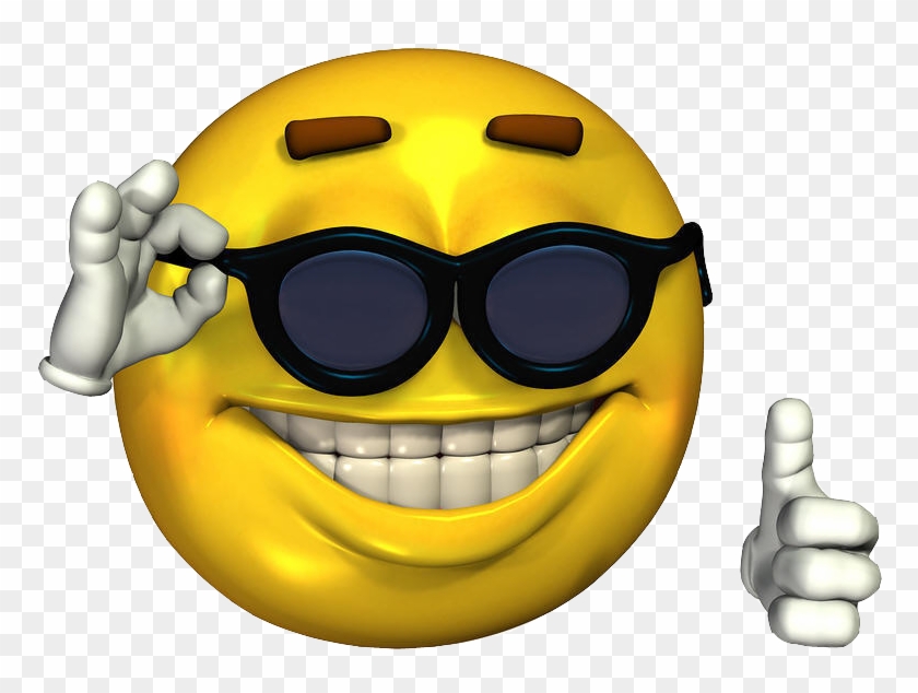Emoticon T-shirt Smiley Emoji Free Download Png Hd - Sunglasses Thumbs Up Emoji Clipart