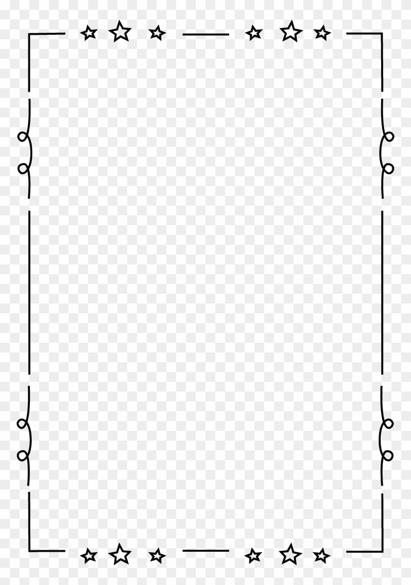 10 Free Vintage Border Graphics For Your Printables - Star Wars Border Clipart - Png Download