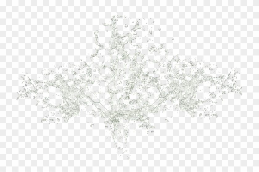 Ocean Water Splash Png - Sketch Clipart
