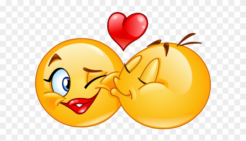 Kiss Smiley Transparent Background - Kiss Smiley Clipart