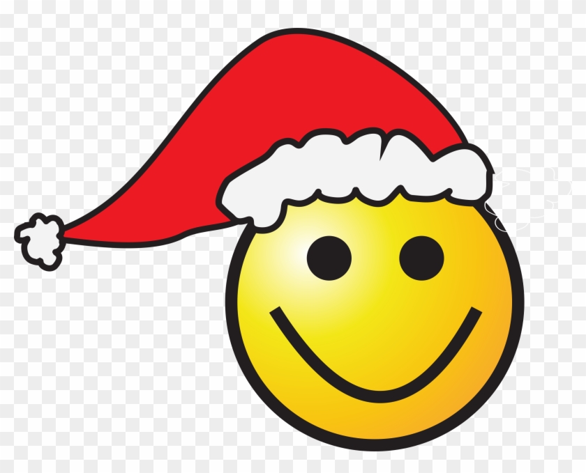 Smiley Looking Happy Png Image - Santa Smiley Face Clipart #39966