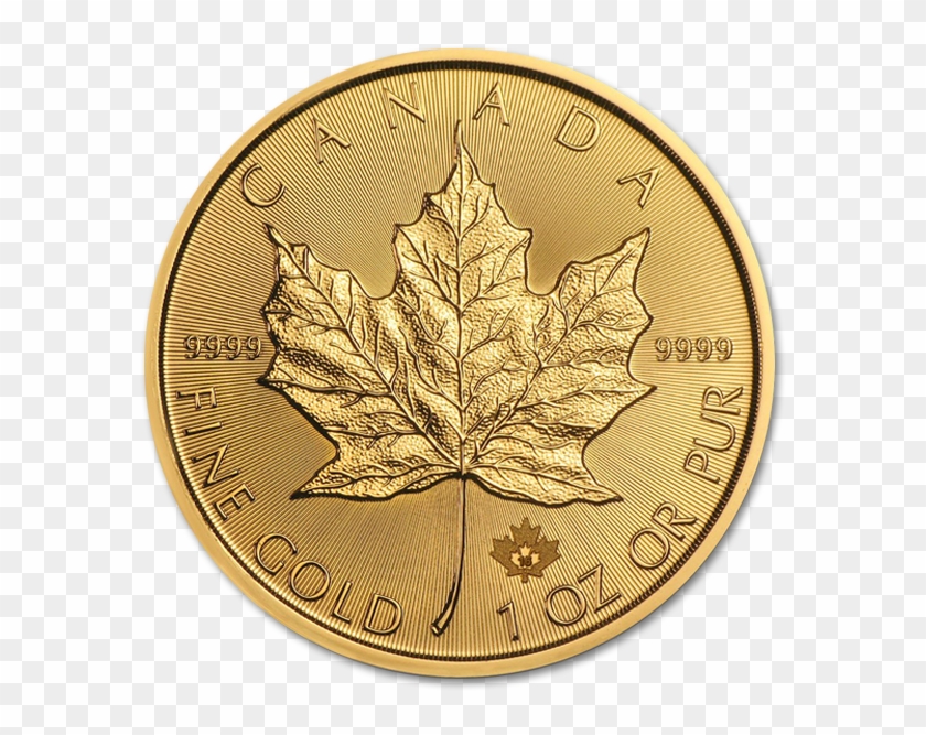 We Buy Coins - Gold Maple Leaf 2018 Clipart