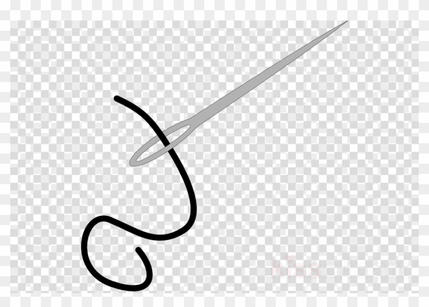 Outline Image Of Needle Clipart Hand-sewing Needles - Ariana Grande Yours Truly Png Transparent Png