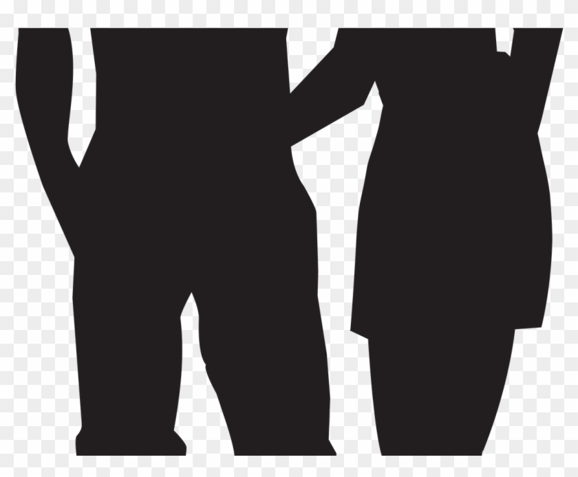 Couple Png Silhouettes Clip Art Image Valentn Pinterest - Shadow Transparent Png #300344